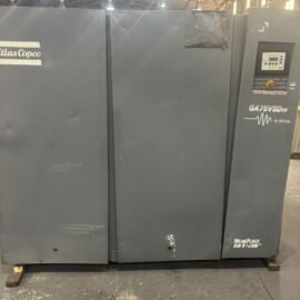 Compressor elétrico Atlas Copco GA 75 VSD FF - com secador integrado